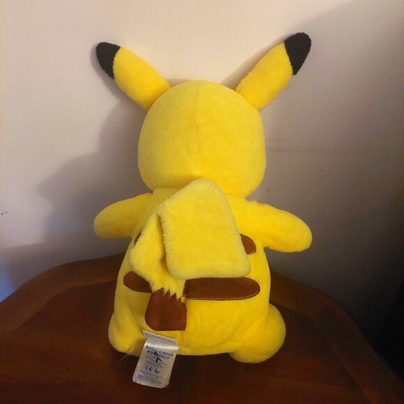 2017 BAB Build-A-Bear Workshop Pokemon Pikachu Plush Stuffed Animal Toy 18" - Picture 2 of 6